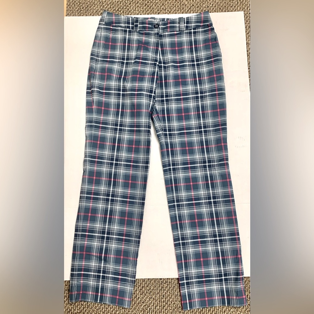 Nike Plaid Pants - Blue and Pink